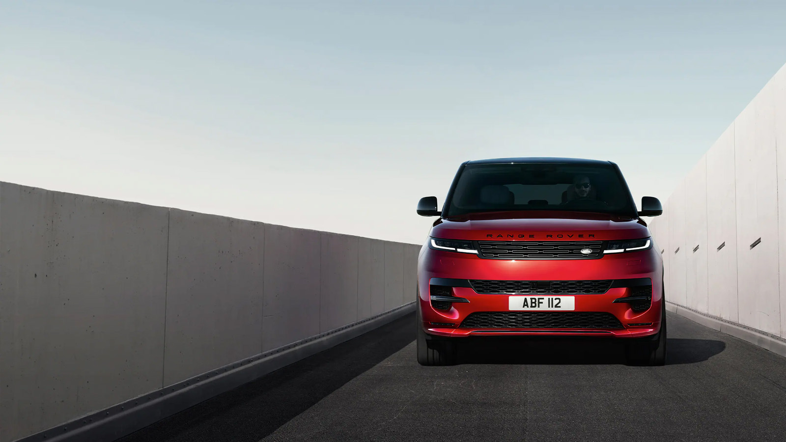 RANGE ROVER SPORT na silnici